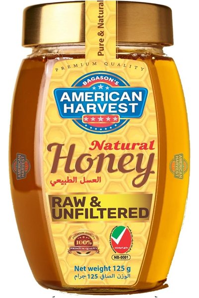 American Harvest عسل سداسي الأضلاع 125 جرام