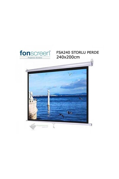 Fonscreen Fonsreen FSA240 Storlu 240x200cm Projeksiyon Perdesi