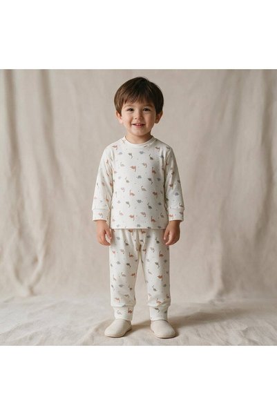 Dinazor Desenli Pijama Takımı