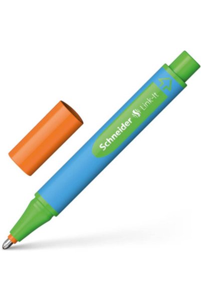 SCHNEIDER Στυλό Διαρκείας 154506 Slider Link-It Πορτοκαλί