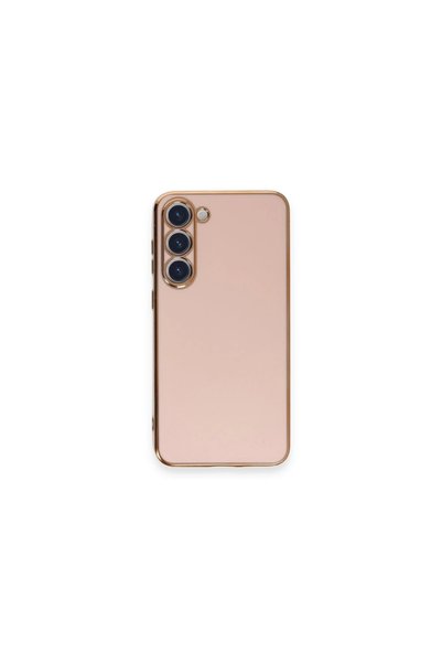 ArkhenX Samsung Galaxy S23 Plus Case Volet Silicone - Pink