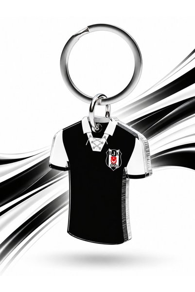 Beşiktaş YENİ SEZON LİSANSLI FORMA MODEL %100 PLEKSİGLAS ANAHTARLIK ÖZEL TASARIM