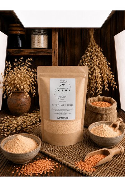 Taş Değirmen Mercimek Unu - 1kg paket