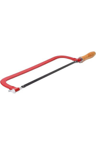 Lawazim Hacksaw Frame with Wooden Handle - 12inch 320g - Lightweight, Ergonom...