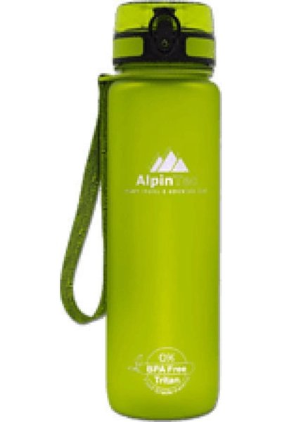 ALPINPRO Πλαστικό Μπουκάλι Νερού 1000ml Πράσινο_4891327701031