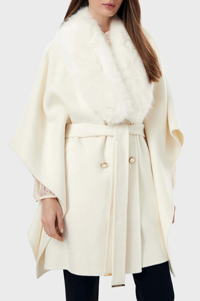 Marciano By Guess Ice Regular Fit Yarasa Kol Kuşaklı Mont G6BL02W4331 Kadın M...