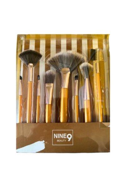 Clini Set de 9 pensule de machiaj,