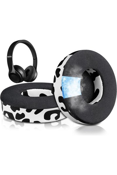 SoloWIT Cooling Gel Replacement Ear Pads Cushions for Beats Solo 2 & Solo 3,S...