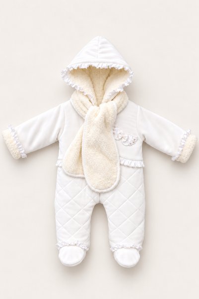 Kardeşler Bebe Welsoft Pelüş Astronot Bebek Tulum