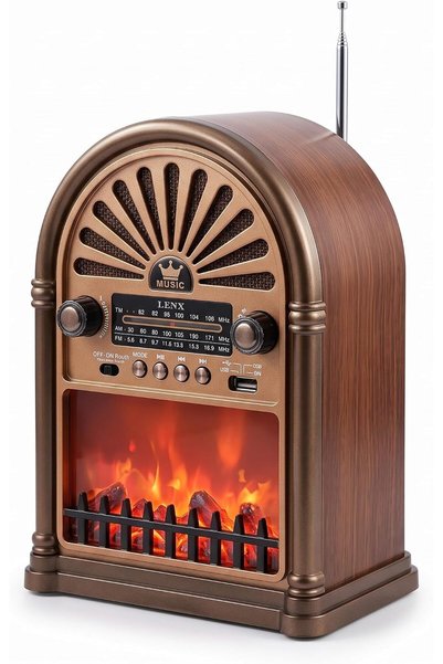 Generic DX723 Retro Radio with FM, USB, TF Card and Remote Control