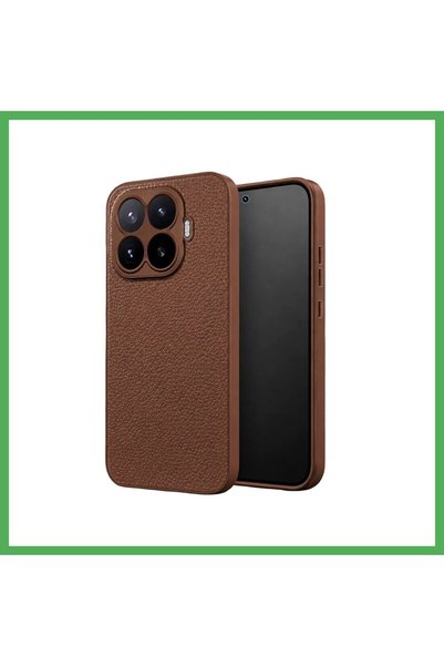 Nur store Çanta Mi 17t Pro Compatible Thermax Silicone Case - Brown Bezoss