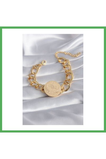Nur store Çanta 316L Steel Gold Color Reşat Model Samanyolu Women's Bracelet ...