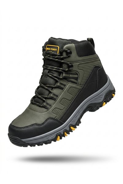 Elit Magg Point 3631 Khaki Cold-Proof Warm Lined Comfortable Boys' Boots