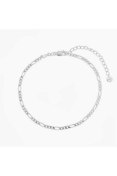 Indira Jewelry Ασημένιο βραχιόλι ποδιού Φιγκαρό