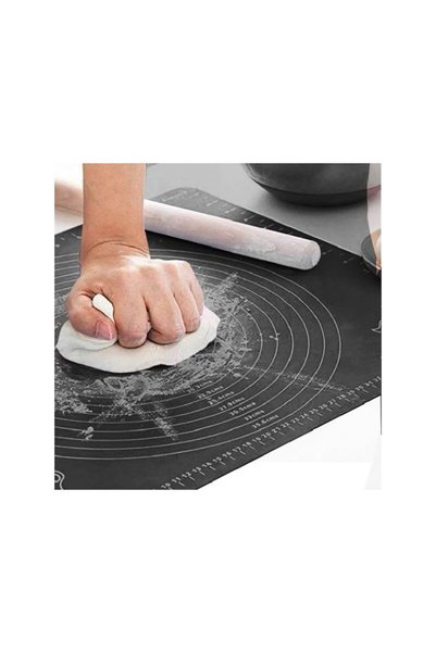 Jumbo Plansa pentru Framantat Aluat din Silicorn Antracit 50x40cm