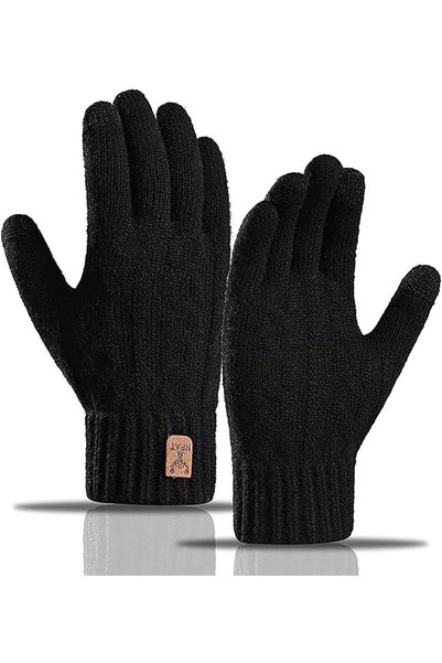 LinJie Winter Gloves,Winter Warm Gloves,Thermal Warm Knit Touchscreen Gloves，...