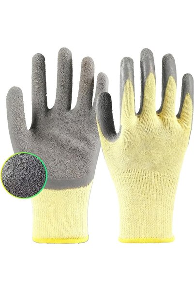 GoodTool 400V Dielectric Gloves, Natural Rubber with Anti-Slip & Touchscreen ...