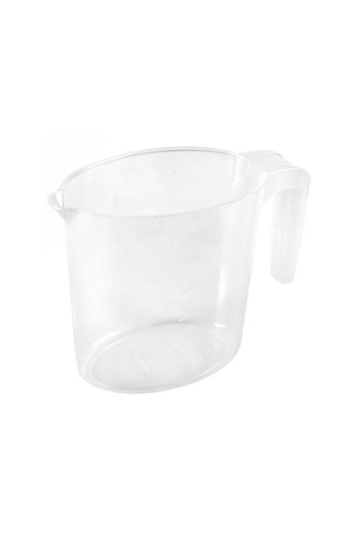 Jumbo Cana de Masurare din Plastic Transparenta 1l