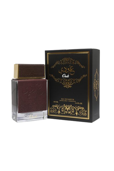 Oudi بلَك Eau de Parfum للرجال، 100 مل، عطر أنيق