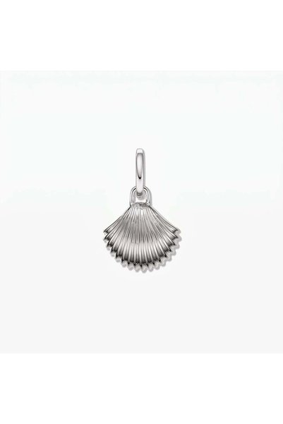 Indira Jewelry Ασημένιο μενταγιόν κοχύλι