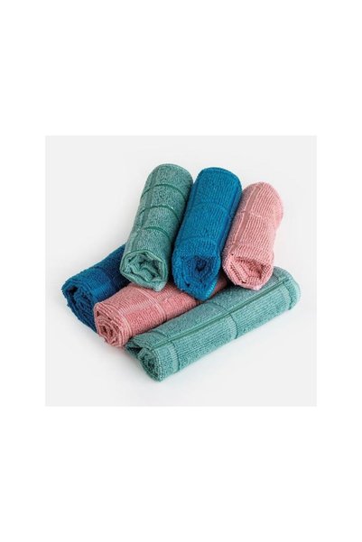 Jumbo Prosoape de Bucatarie din Microfibra Colorate 30x30cm - 6buc