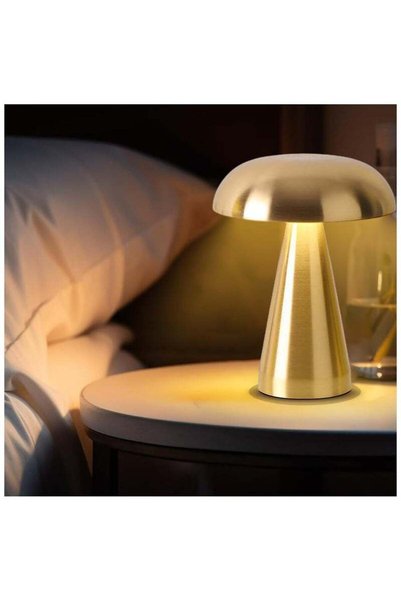Generic ZERIFAM Portable LED Table Lamp, Cordless Mushroom Lamp, Rechargeable...