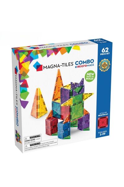 Magna Tiles Magna-Tiles Μαγνητικό Παιχνίδι Κατασκευών για Παιδιά 3+ Ετών_2440...