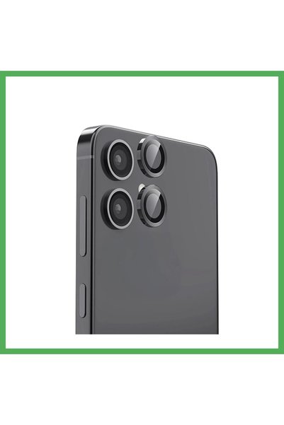 Nur store Çanta Samsung Galaxy A06 Compatible Raze Metal Camera Lens - Black ...