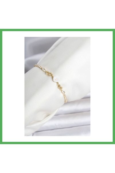 Nur store Çanta سوار نسائي من النحاس باللون الذهبي على شكل زهرة من طراز سو مو...