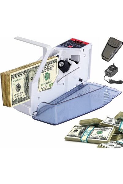 GENERAL Portable Money Counter Machine, Mini Bill Counter, Cash Machine