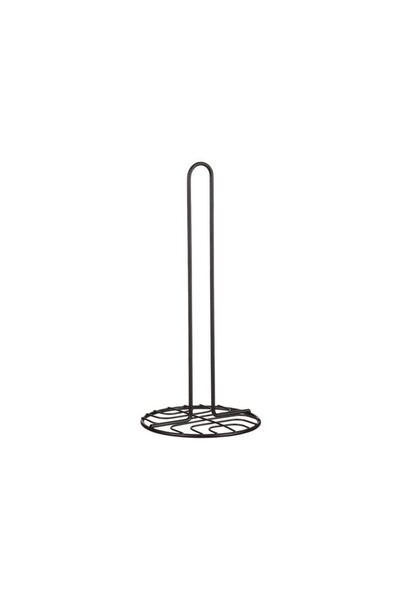 Jumbo Suport Metalic Negru pentru Prosoape de Hartie Ø13.5x29cm