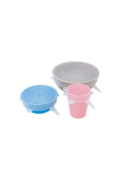 Jumbo Capace din Silicon Transparente - 3buc