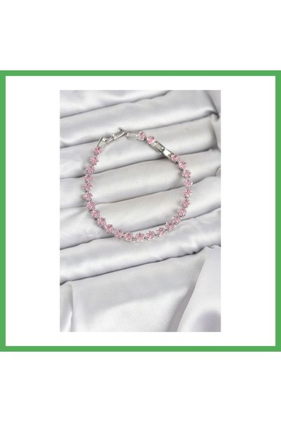 Nur store Çanta سوار نسائي من النحاس باللون الفضي مرصع بحجر الزركون المربع با...
