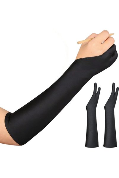 TERRIFI Digital Drawing Glove, 2 Pcs Long Two Finger Artist Drawing Glove, 3 ...