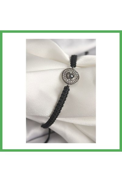 Nur store Çanta حجر الزركون بلون النحاس المدخن، خرز العين الشريرة، موديل مكرا...