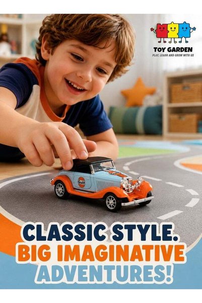 TOY GARDEN 1:36 Mystery Diecast Car Toy 1 Pc Random Model, Surprise Mini Meta...