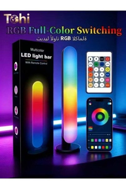 Generic Tohi Smart LED Light Bar RGBIC Ambient Lighting with App & Voice Cont...