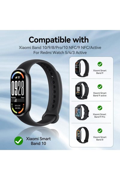 T Tersely كابل شحن بديل بطول 1 متر/3.3 قدم لـ Xiaomi Band 11/10/9/8/Pro