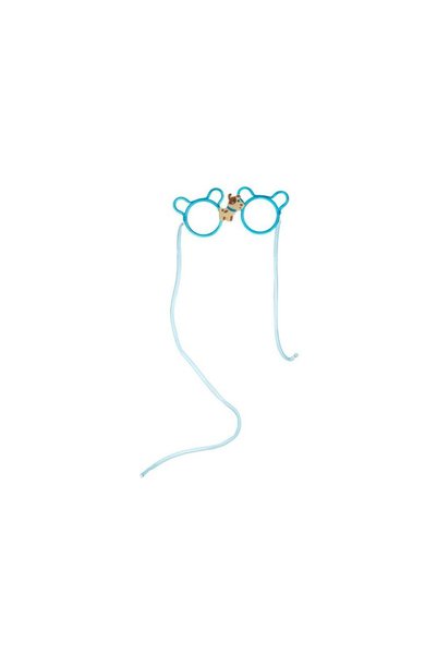 Jumbo Fancy Reusable Party Straws Blue Catel
