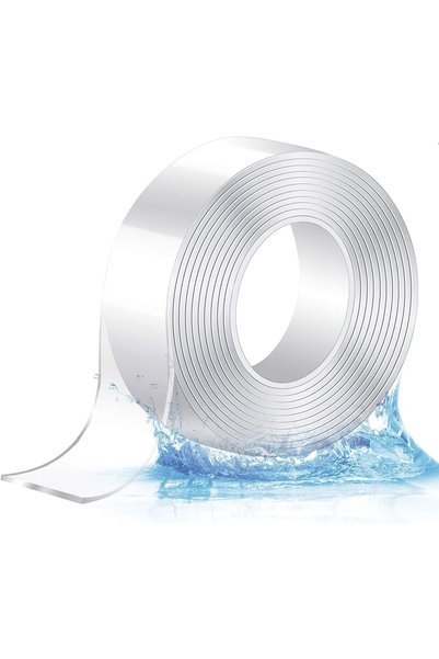 AZONEE NanoDouble Sided Tape, Multipurpose Transparent Double Sided No-Trace ...