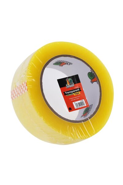 Lawazim Snail Transparent Packaging Tape - 48mm x 160m Multi-Purpose Clear Ta...