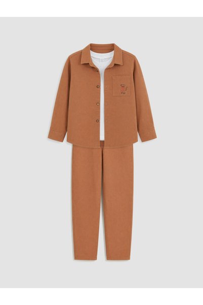 LC Waikiki Esvab • Modern & Distinctive 3-Piece Embroidered Boys' Suit