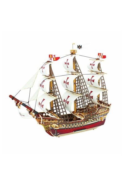 ROWOOD 2D Puzzle, Santa Maria Ship, 65 pieces, 35 cm