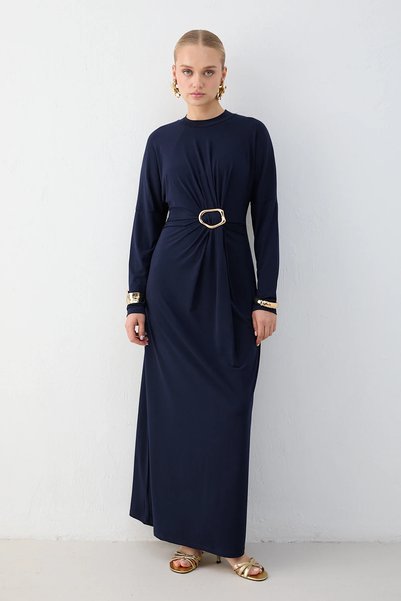 Melike Tatar Sandy Buckle Dress 68-6220
