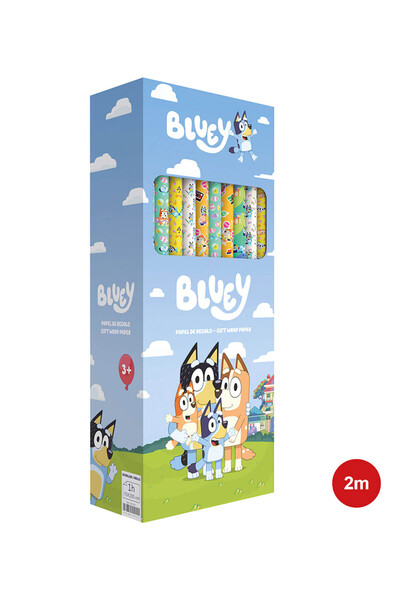 bluey Hârtie de împachetat 70x200 cm - Albastru
