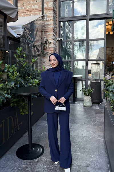 Melike Tatar Jacketed Suit 32-2303