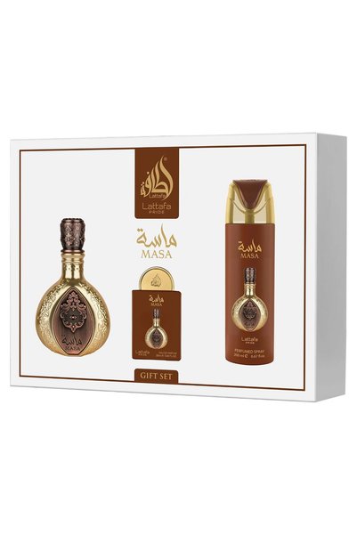 lattafa Parfum unisex Pride Masa, Note florale de ambră, Cutie cadou, 20 ml