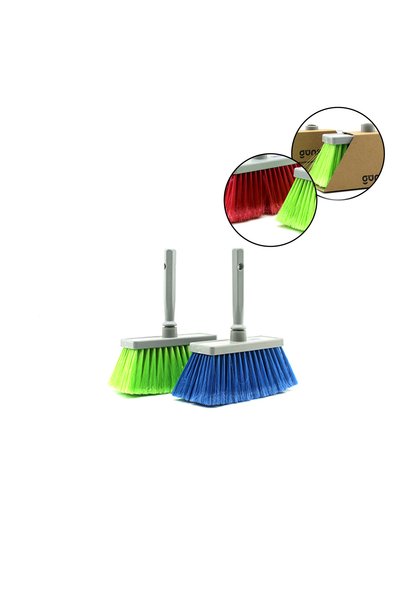 INURA GLOBAL Water Spreader Brush with Handle 15.5 cm Bristle 8 cm 8 Rows Pac...