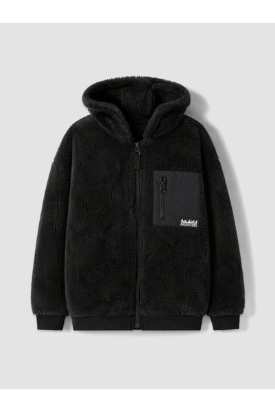 LC Waikiki High-Quality Items from Çelebi Store: Boys' Hooded Plush Sweatshirt