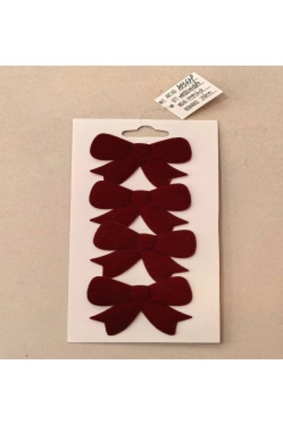 OEM Red bows, 4 pcs 5/set
